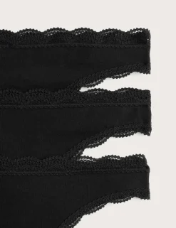 3pk Cotton Rich Thongs