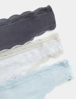 3pk Cotton Rich Thongs