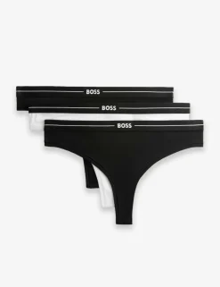 3pk Cotton Rich Thongs