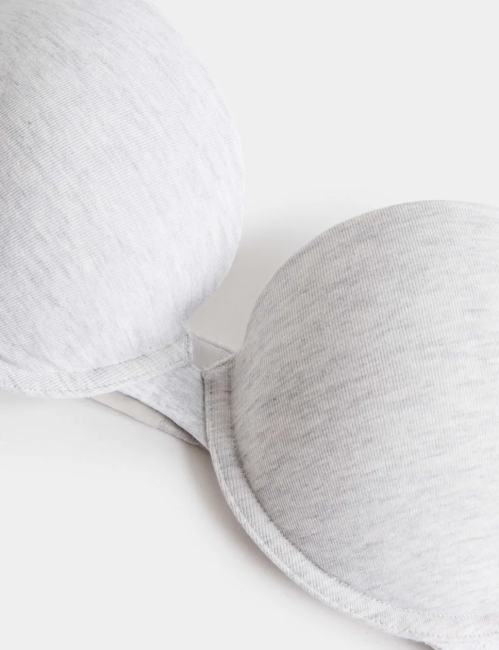 3pk Cotton Wired Push-Up Bras A-E