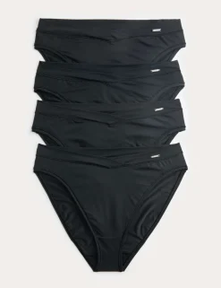 4pk Flexifit™ High Leg Knickers