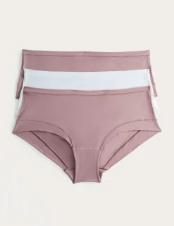 3pk Flexifit™ Modal Low Rise Shorts