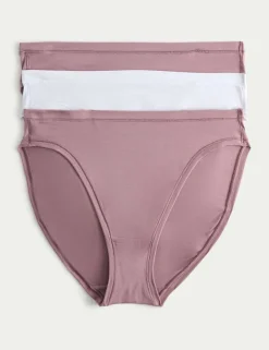 3pk Flexifit™ Modal High Leg Knickers