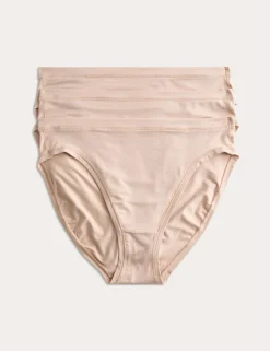 3pk Flexifit™ Modal High Leg Knickers