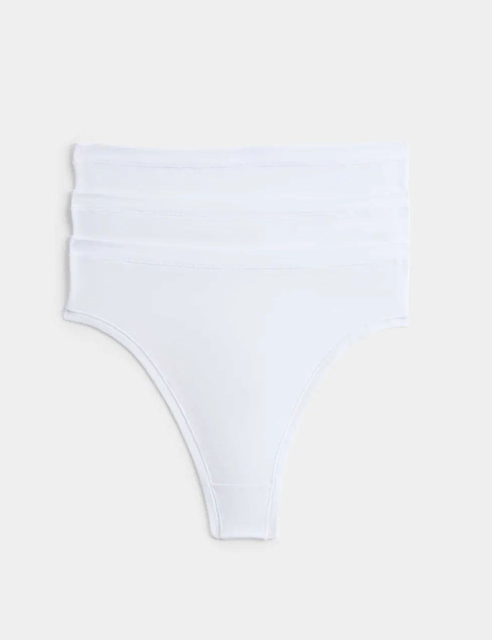 3pk Flexifit™ Modal High Waisted Thongs