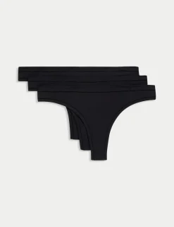 3pk Flexifit™ Modal Thongs