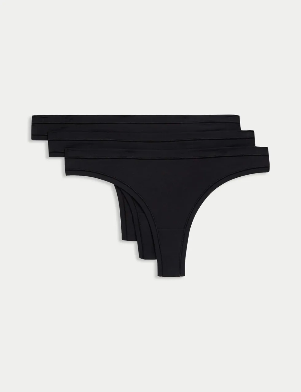 3pk Flexifit™ Modal Thongs