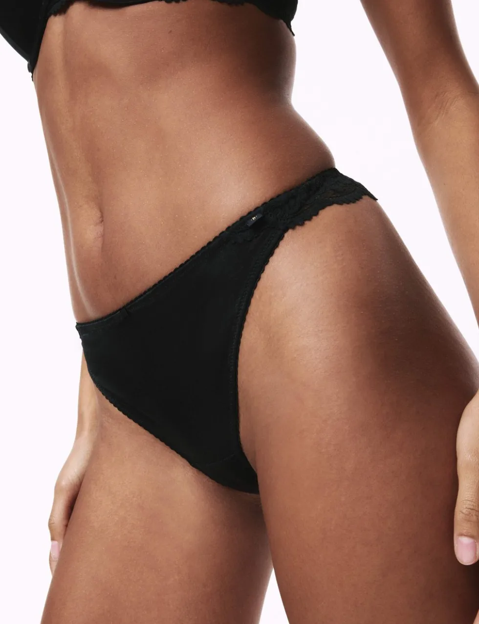 2pk Hanna Glossie Microfibre Thongs