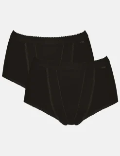 2pk High Waisted Control Maxi Full Briefs