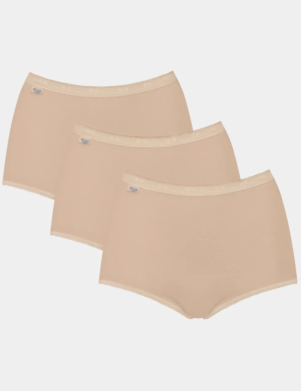 3pk High Waisted Full Briefs