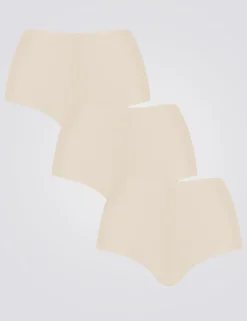 3pk High Waisted Knickers