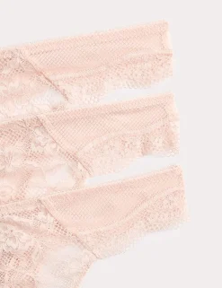 3pk Jasmine Lace Thongs