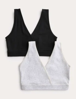 2pk Lounge Nursing Maternity Bras