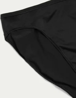 5pk Microfibre High Leg Knickers