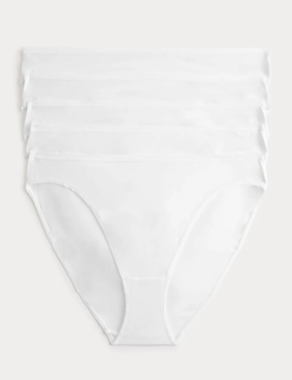 5pk Microfibre High Leg Knickers