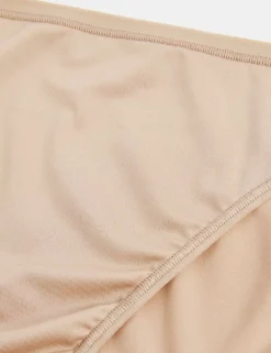 5pk Microfibre High Leg Knickers