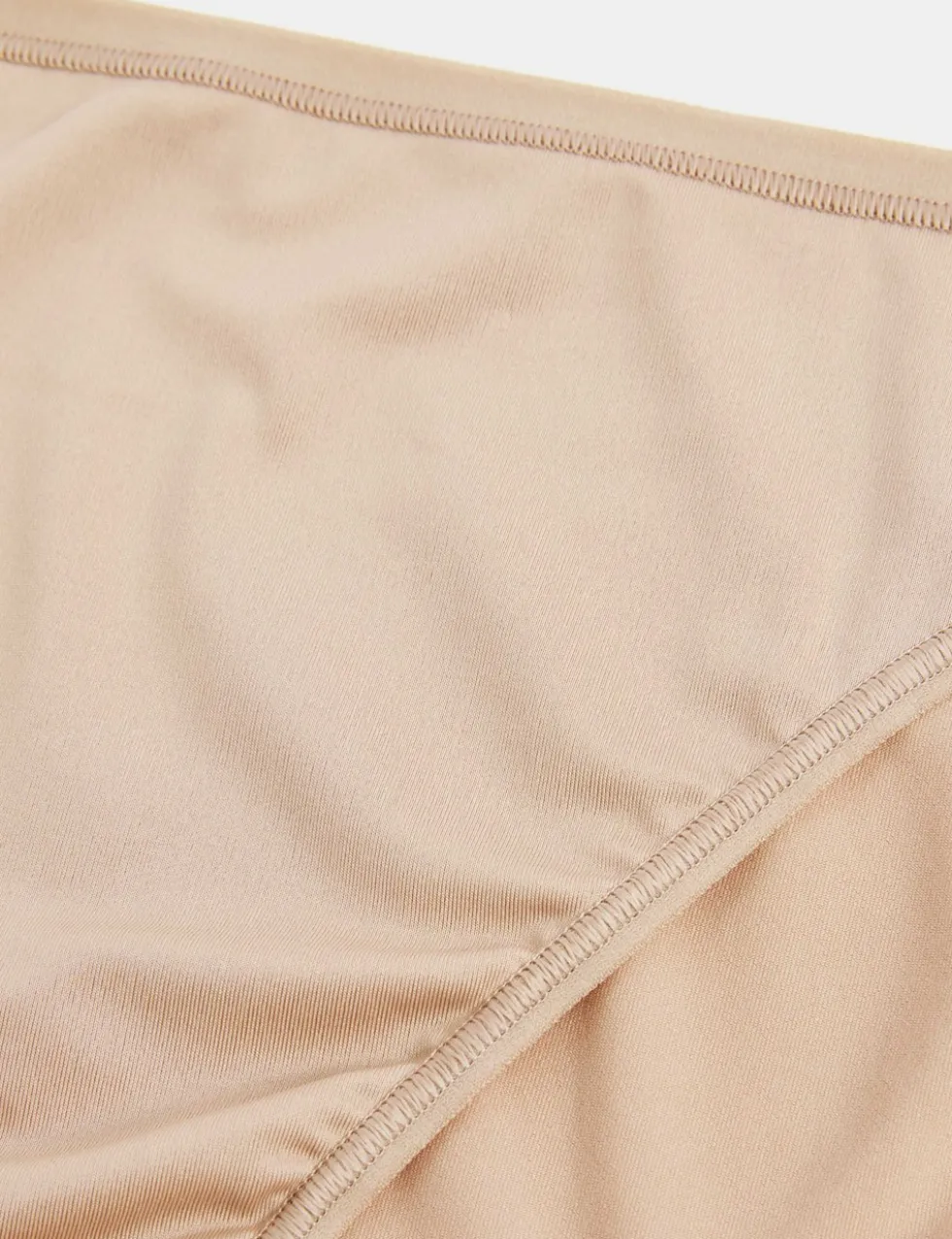 5pk Microfibre High Leg Knickers