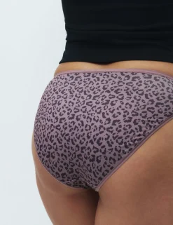 5pk Microfibre High Leg Knickers