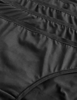 5pk Microfibre Low Rise Bikini Knickers