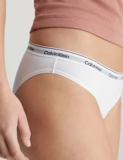 3pk Modern Logo Cotton Rich Bikini Knickers
