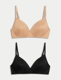 2pk Non Wired First Bra