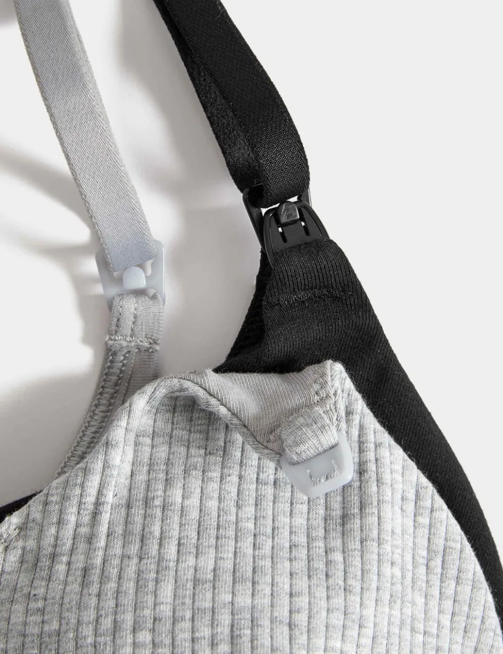2pk Non Wired Nursing Bras A-D