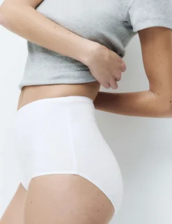 5pk Pure Cotton Full Briefs