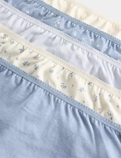 5pk Pure Cotton Full Briefs