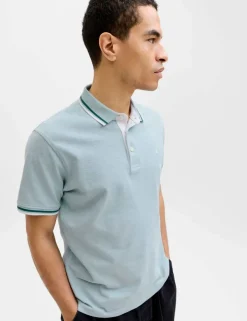 2pk Pure Cotton Polo Shirts