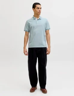 2pk Pure Cotton Polo Shirts