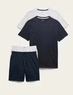 2pk Pure Cotton Pyjama Sets