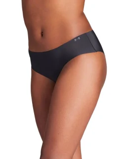 3pk Pure Stretch No Show Hipster Knickers