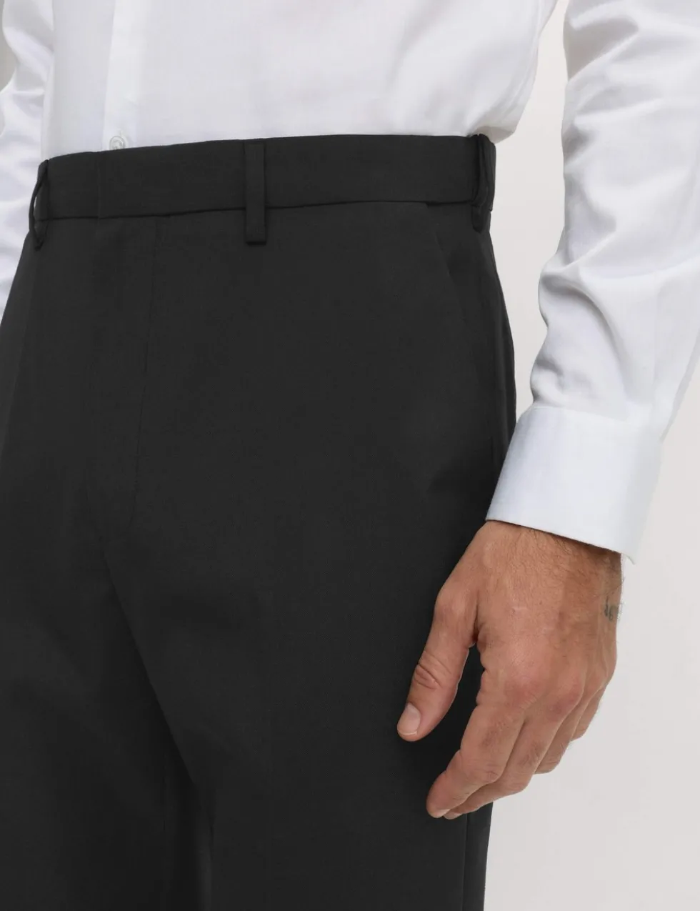 2pk Regular Fit Flat Front Trousers