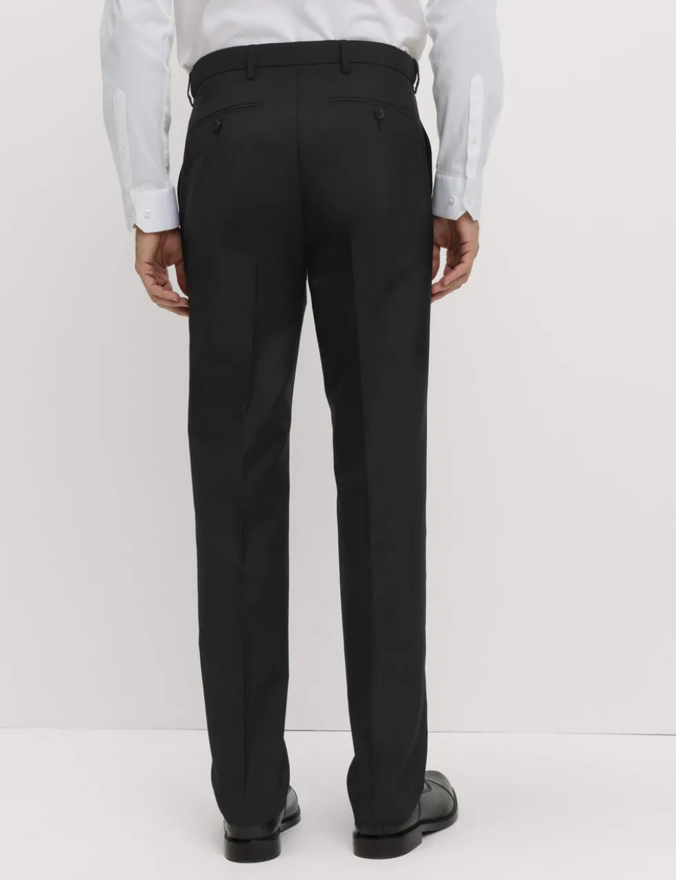 2pk Regular Fit Flat Front Trousers