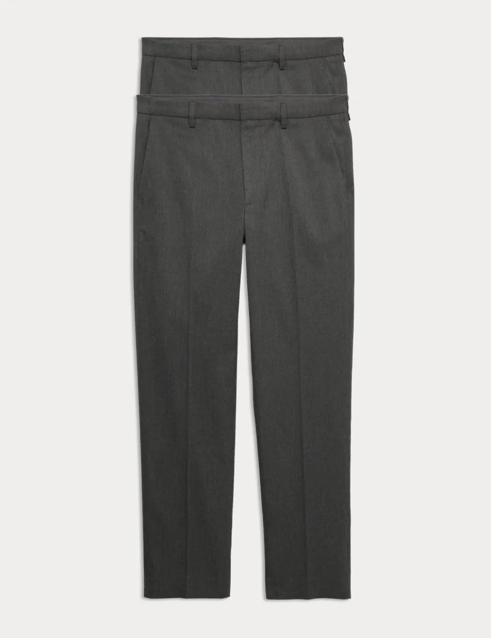 2pk Regular Fit Smart Stretch Trousers
