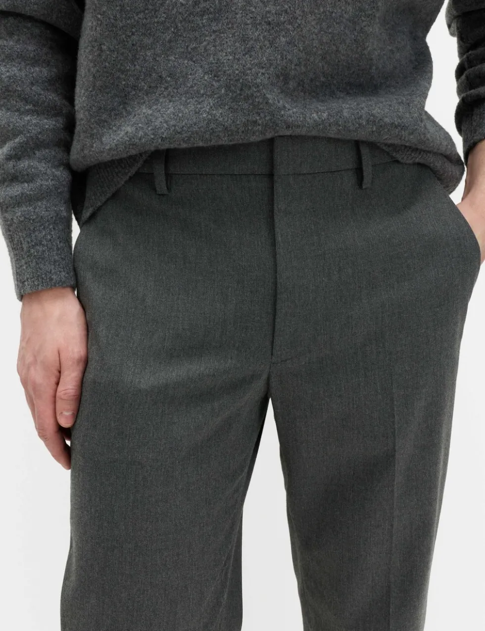 2pk Regular Fit Smart Stretch Trousers