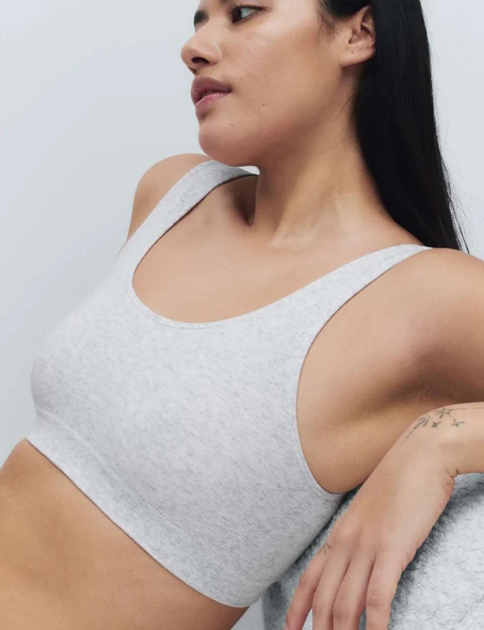 3pk Seamless Non Wired Crop Tops