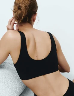 3pk Seamless Non Wired Crop Tops