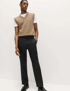 2pk Slim Fit Stretch Smart Trousers