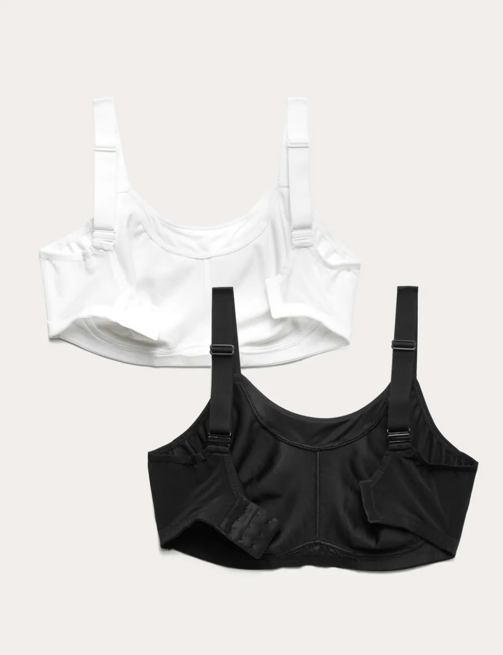 2pk Ultimate Support Non Wired Sports Bras (A-H)