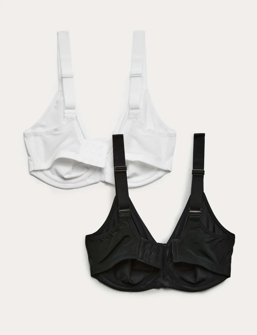 2pk Ultimate Support Wired Sports Bras (A-H)