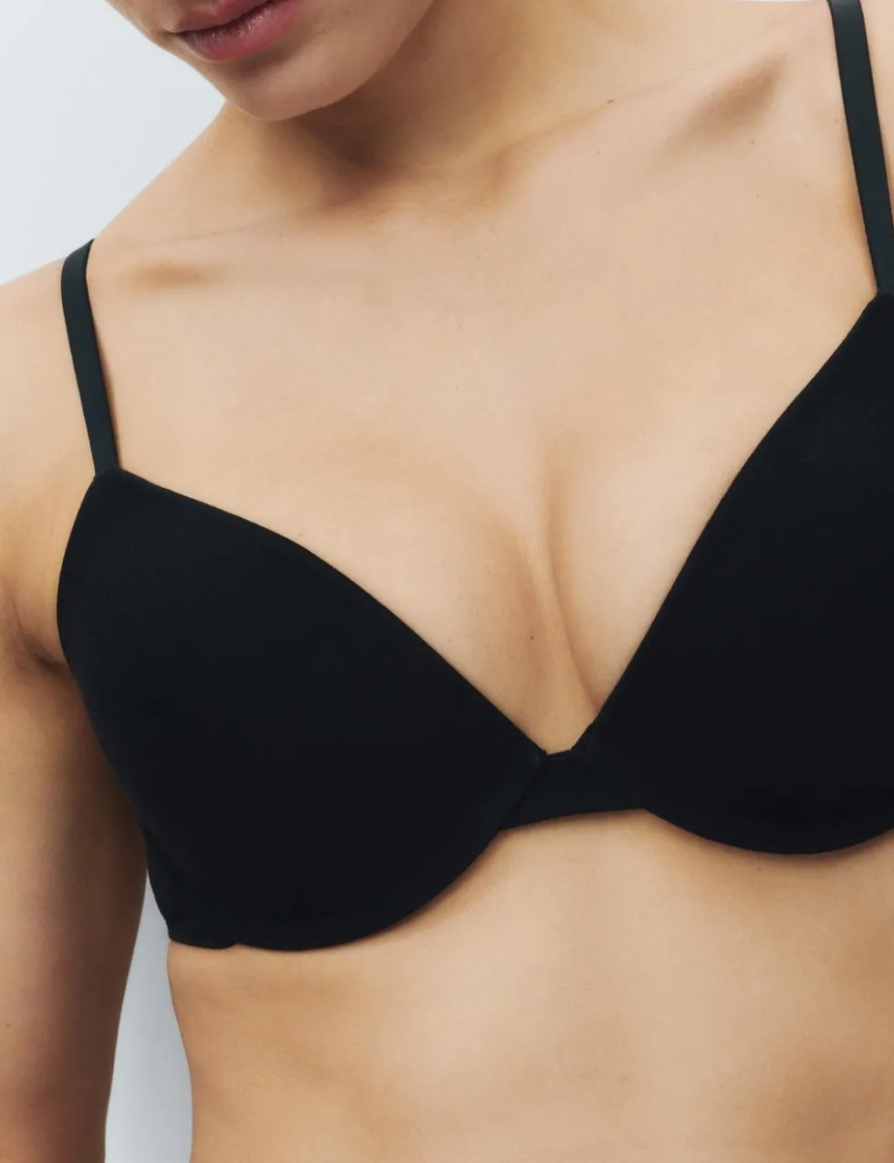 3pk Wired Plunge T-Shirt Bras A-E