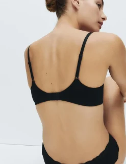 3pk Wired Plunge T-Shirt Bras A-E