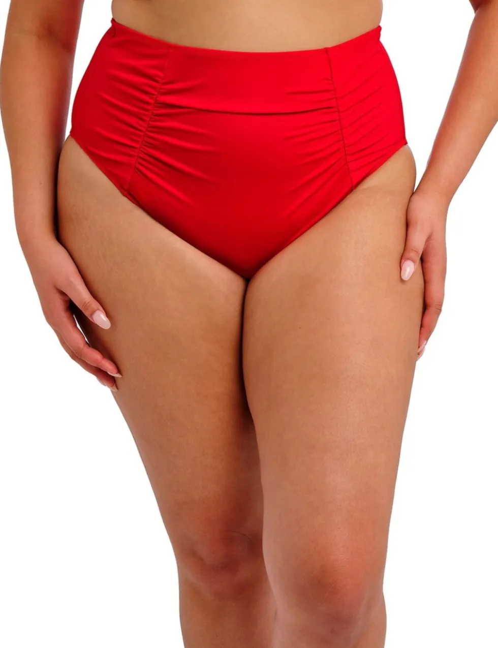 Plain Sailing High Waisted Smoothing Bikini Bottoms