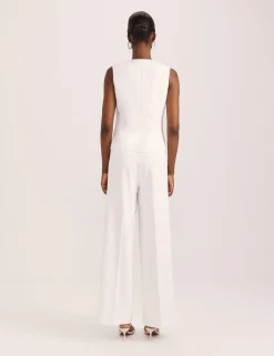 Pleat Front Tailored Trousers