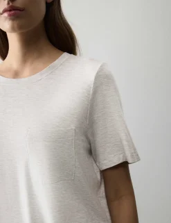 Pocket Detail Pyjama Top