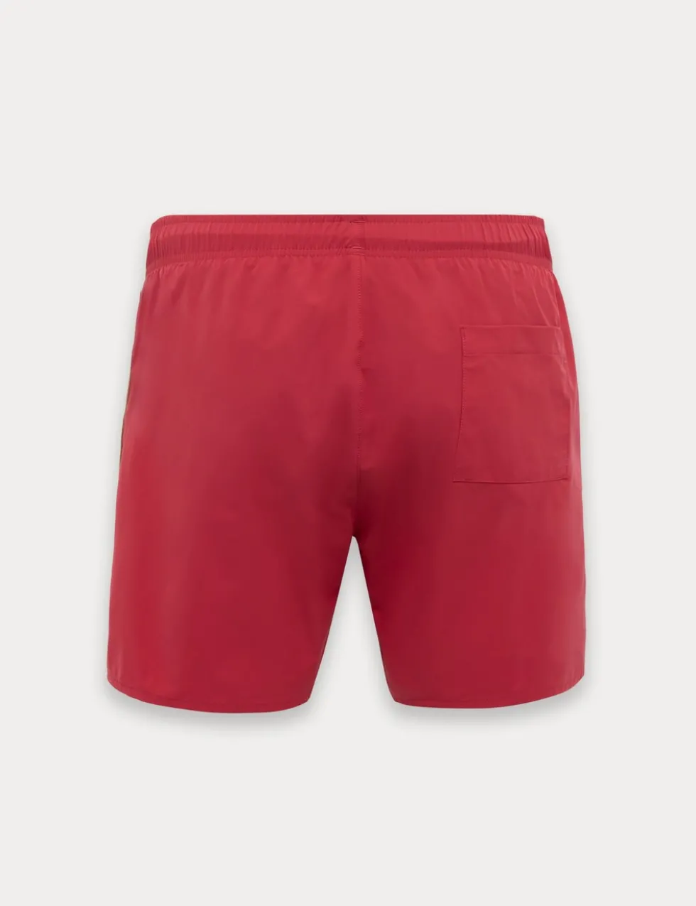 Pocketed Signature Stripe Swim Shorts
