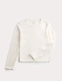 Pointelle Pyjama Top (6-16 Yrs)