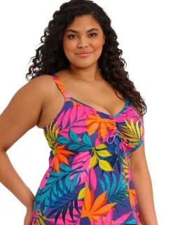 Porto Rafti Printed Padded Tankini Top