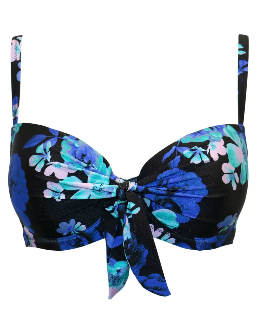 Portofino Wired Padded Plunge Bikini Top (B-G)
